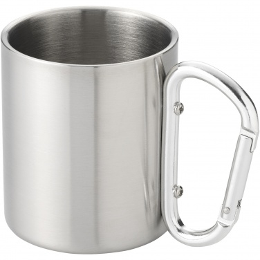 Logo trade corporate gifts picture of: Alps 200 ml insulated mug with carabiner