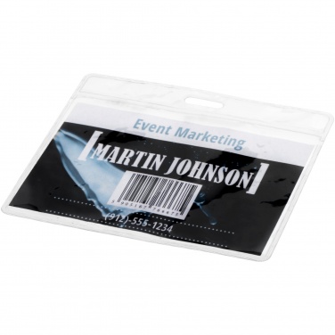 Logotrade promotional giveaway image of: Serge transparent badge holder