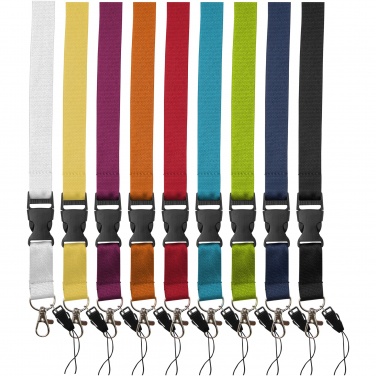 Logotrade promotional products photo of: Sagan phone holder lanyard with detachable buckle