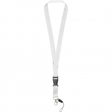 Logotrade promotional merchandise picture of: Sagan phone holder lanyard with detachable buckle