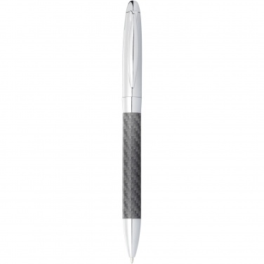 Logo trade promotional items picture of: Winona ballpoint pen with carbon fibre details