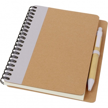 Logotrade corporate gifts photo of: Priestly recycled notebook with pen