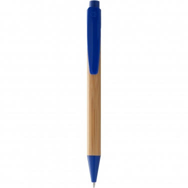 Logo trade corporate gift photo of: Borneo bamboo ballpoint pen