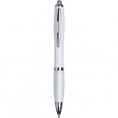 Logotrade advertising product picture of: Nash ballpoint pen with coloured barrel and grip