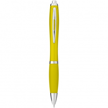 Logotrade business gifts photo of: Nash ballpoint pen with coloured barrel and grip