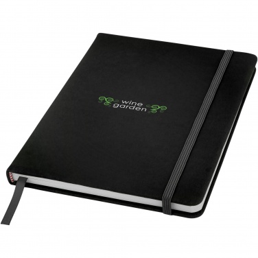 Logo trade promotional items image of: Spectrum A5 notebook with blank pages