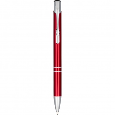 Logo trade promotional products picture of: Moneta anodized aluminium click ballpoint pen