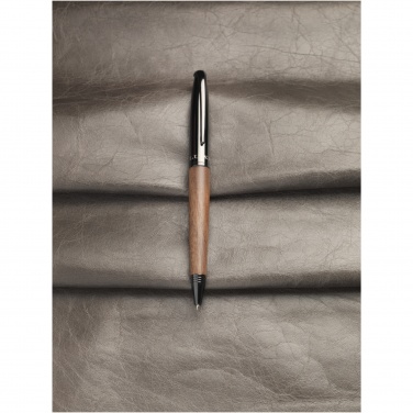 Logo trade promotional product photo of: Loure wood barrel ballpoint pen