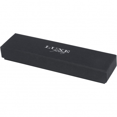 Logo trade promotional items image of: Loure wood barrel ballpoint pen