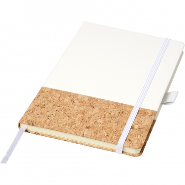 Logo trade promotional giveaways image of: Evora A5 cork thermo PU notebook