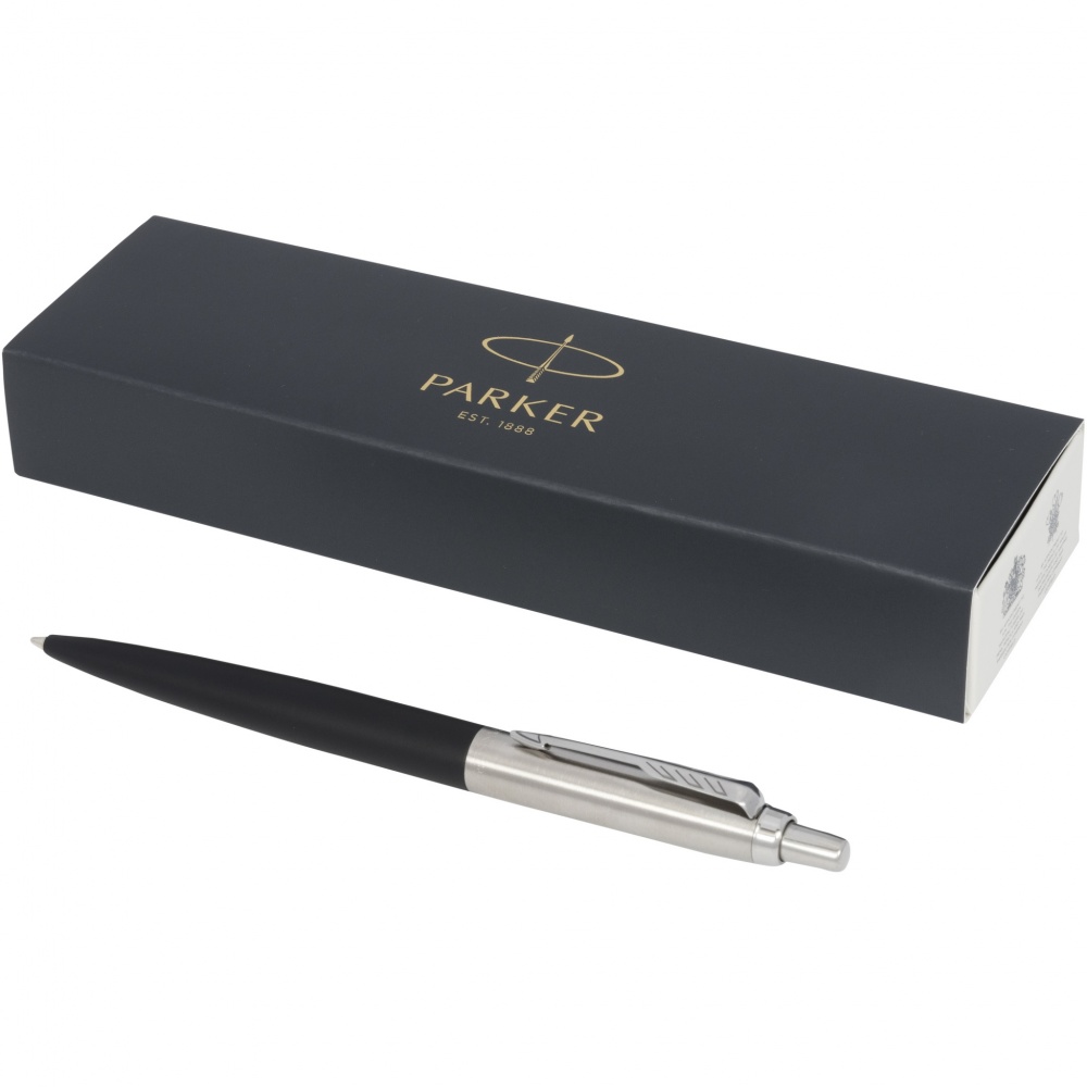 Logo trade promotional merchandise picture of: Parker Jotter XL matte with chrome trim ballpoint pen