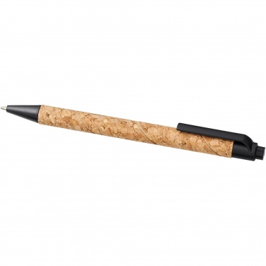 Logotrade promotional product picture of: Midar cork and wheat straw ballpoint pen