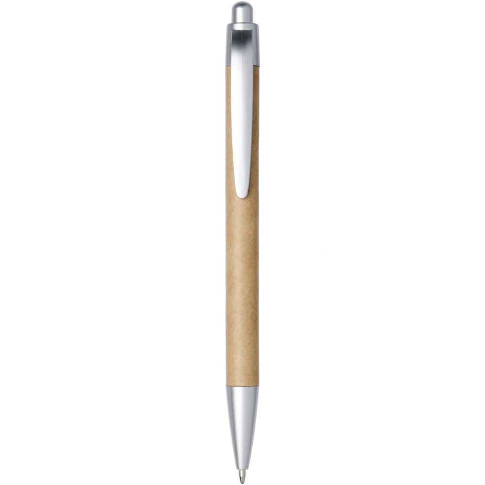 Logo trade promotional merchandise image of: Tiflet recycled paper ballpoint pen