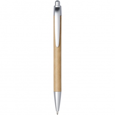Logo trade promotional gifts image of: Tiflet recycled paper ballpoint pen