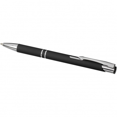 Logo trade advertising products image of: Moneta soft touch ballpoint pen