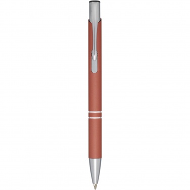 Logo trade corporate gift photo of: Moneta soft touch ballpoint pen