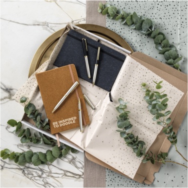 Logotrade advertising product picture of: Atlana leather pieces notebook