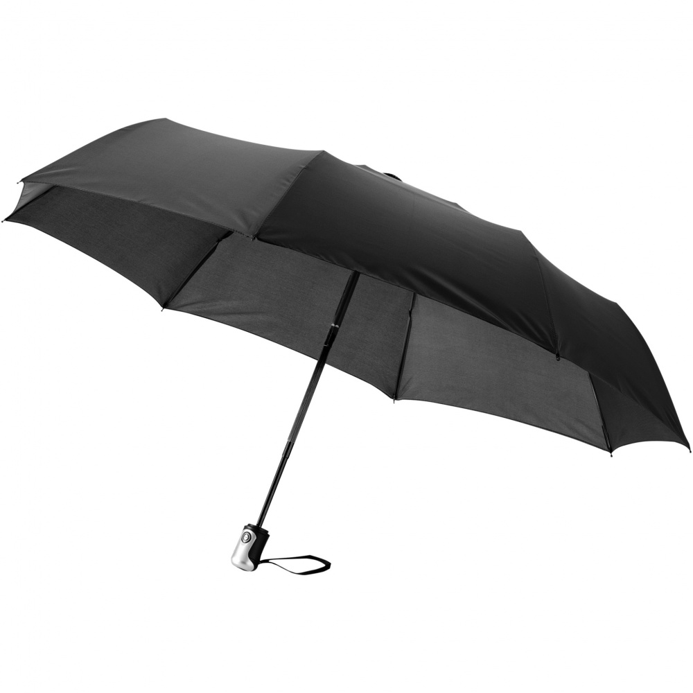 Logo trade promotional products picture of: Alex 21.5" foldable auto open/close umbrella