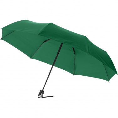 Logo trade promotional giveaway photo of: Alex 21.5" foldable auto open/close umbrella