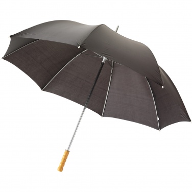 Logo trade promotional items picture of: Karl 30" golf umbrella with wooden handle