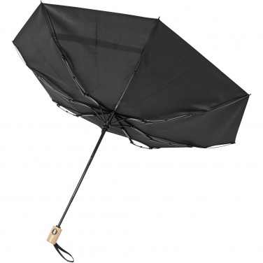 Logo trade corporate gift photo of: Bo 21" foldable auto open/close recycled PET umbrella