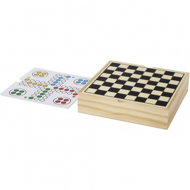 Logo trade promotional giveaways image of: Monte-carlo multi board game set