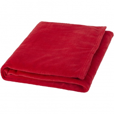 Logotrade promotional product image of: Bay extra soft coral fleece plaid blanket