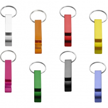 Logo trade promotional merchandise photo of: Tao bottle and can opener keychain
