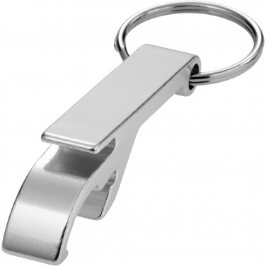 Logo trade promotional item photo of: Tao bottle and can opener keychain