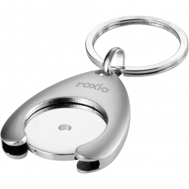 Logotrade advertising products photo of: Trolley coin holder keychain