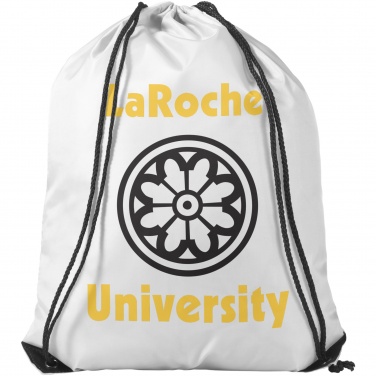 Logo trade corporate gifts picture of: Oriole premium drawstring bag 5L