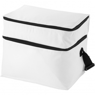 Logotrade promotional gift image of: Oslo 2-zippered compartments cooler bag 13L