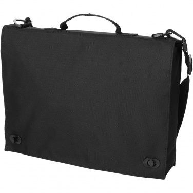 Logotrade promotional product picture of: Santa Fe 2-buckle closure conference bag 6L