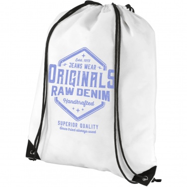 Logo trade promotional giveaways picture of: Evergreen non-woven drawstring bag 5L