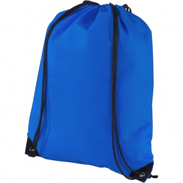 Logo trade business gifts image of: Evergreen non-woven drawstring bag 5L
