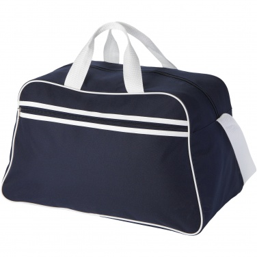Logotrade promotional gift picture of: San Jose 2-stripe sports duffel bag 30L