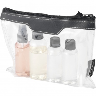 Logo trade promotional gifts image of: Munich airline approved travel bottle set