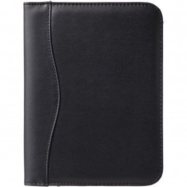 Logo trade corporate gifts image of: Ebony A5 portfolio