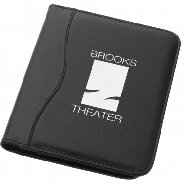 Logo trade business gift photo of: Ebony A5 portfolio