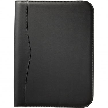 Logo trade promotional products picture of: Ebony A4 zippered portfolio