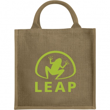 Logo trade promotional product photo of: Chennai jute tote bag 16L