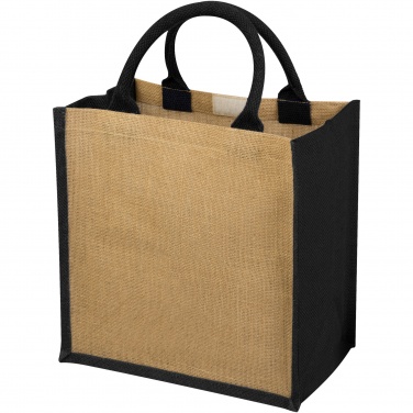 Logo trade promotional gifts picture of: Chennai jute tote bag 16L