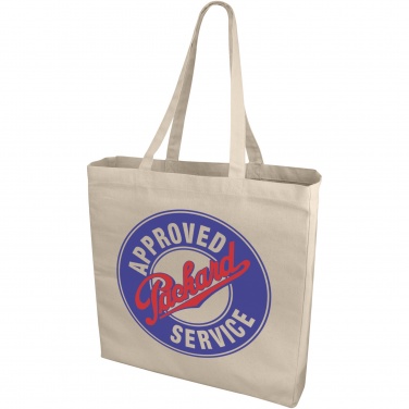 Logo trade business gifts image of: Odessa 220 g/m² cotton tote bag 13L