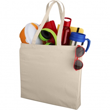 Logo trade promotional giveaways image of: Odessa 220 g/m² cotton tote bag 13L