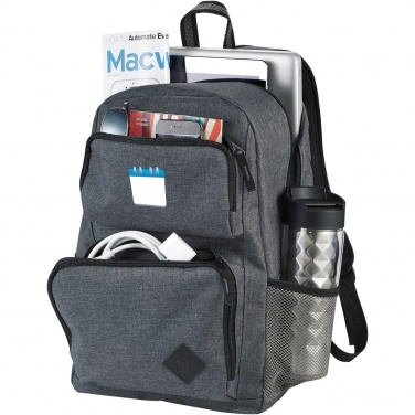 Logo trade promotional products image of: Graphite Deluxe 15" laptop backpack 20L