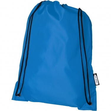 Logo trade promotional products image of: Oriole RPET drawstring bag 5L