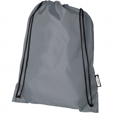 Logo trade corporate gifts picture of: Oriole RPET drawstring bag 5L