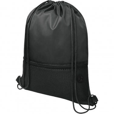 Logo trade corporate gifts picture of: Oriole mesh drawstring bag 5L