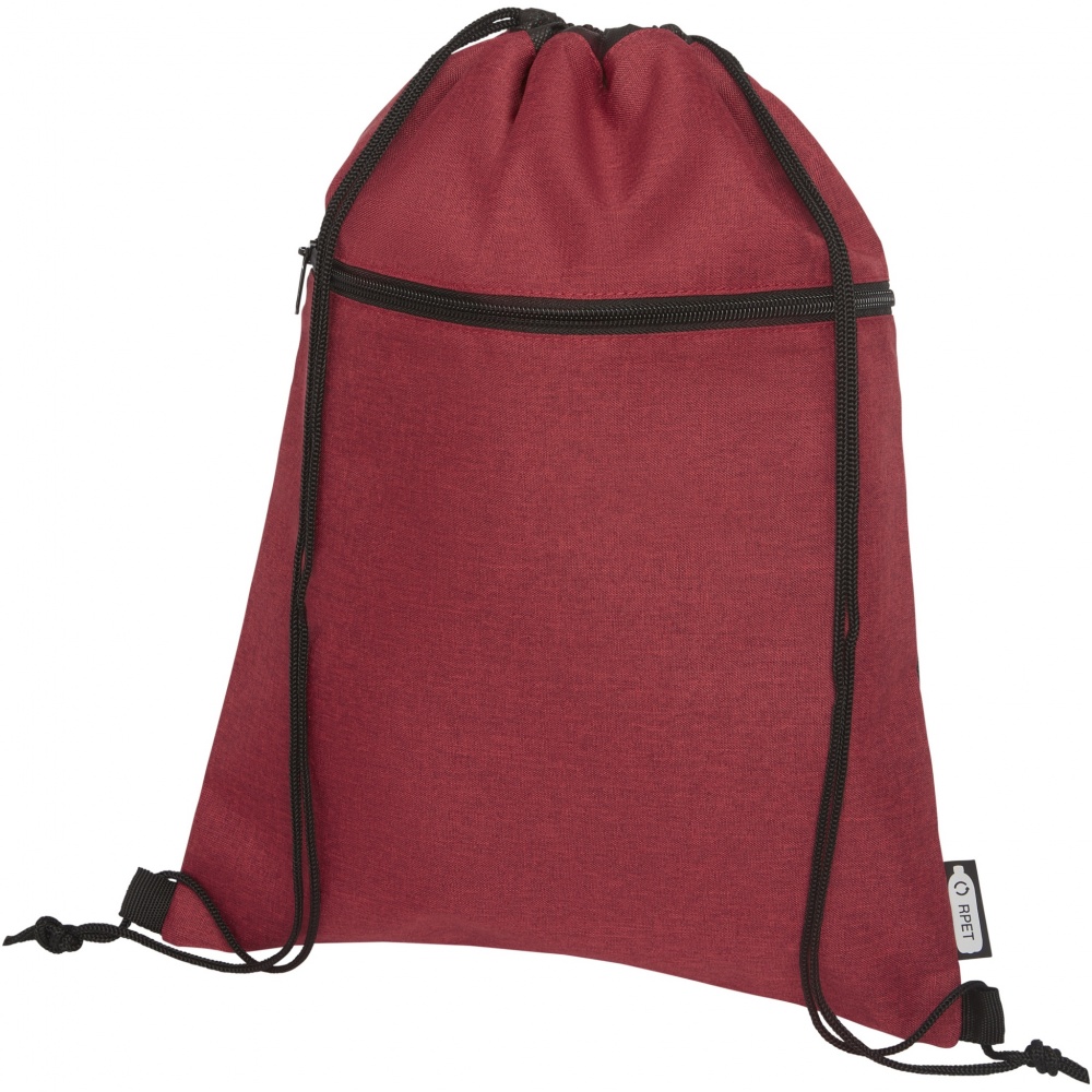 Logotrade promotional product picture of: Ross RPET drawstring bag 5L