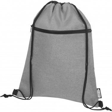 Logo trade promotional product photo of: Ross RPET drawstring bag 5L